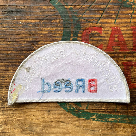 【USA vintage】SECURITY SERVICE B Reed