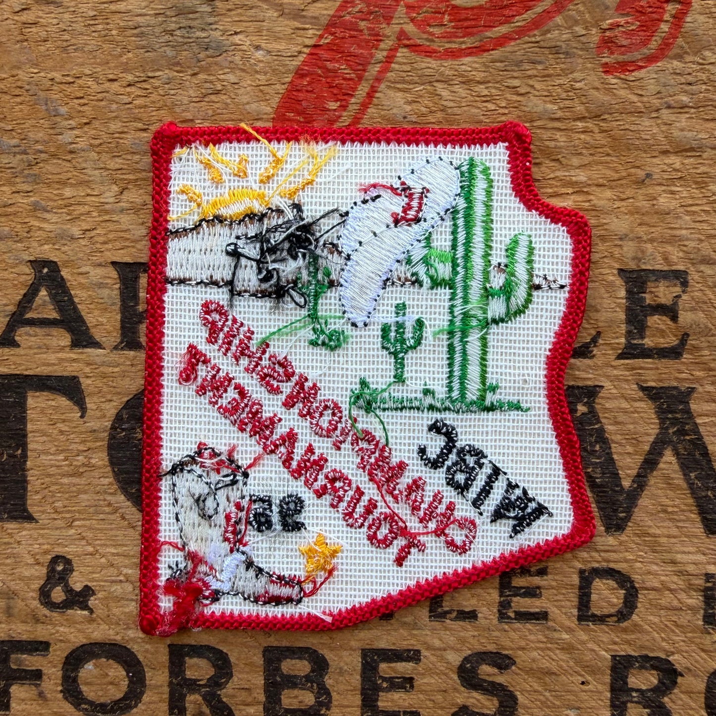【USA vintage】Arizona WIBC Patch