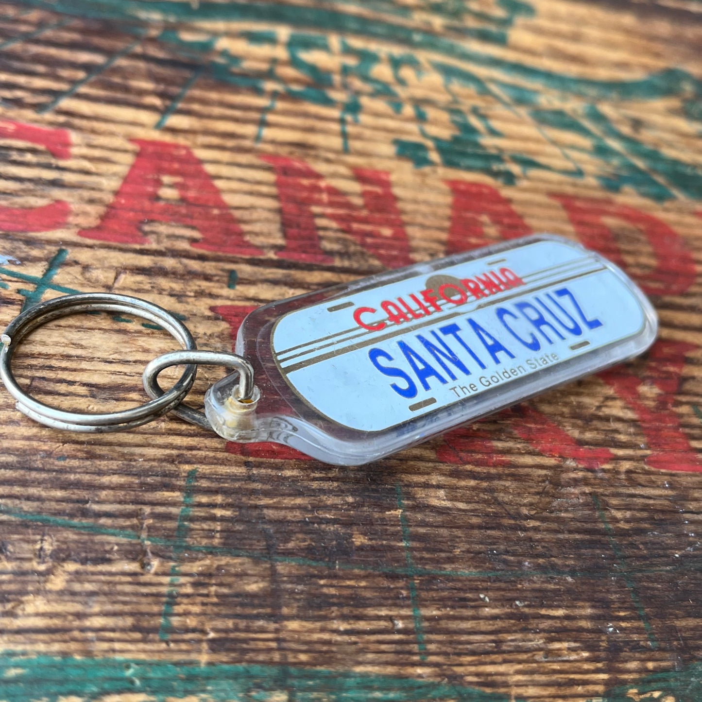 【USA vintage】SANTA CRUZ Key Chain