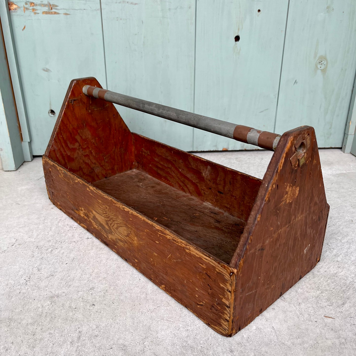 【USA vintage】Wooden Toolbox