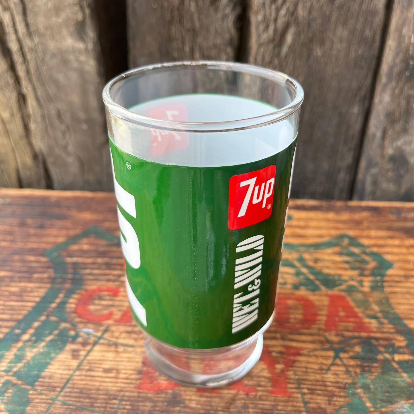 【USA vintage】7 UP The Uncola Glass