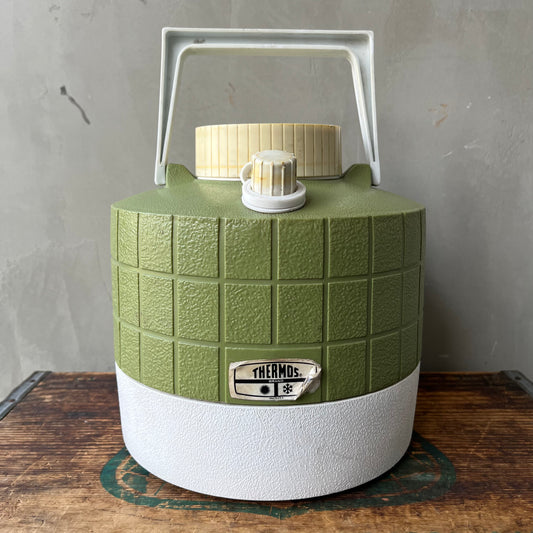 【USA vintage】Thrermos Avocado Green Water Jug