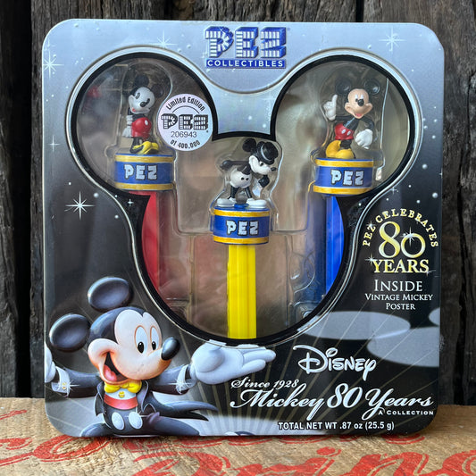 【USA vintage】Mickey 80 years PEZ Collection