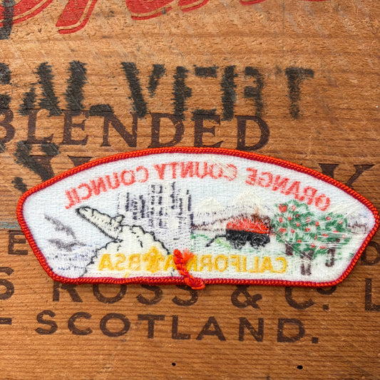 【USA vintage】Boy Scout Orange County Patch