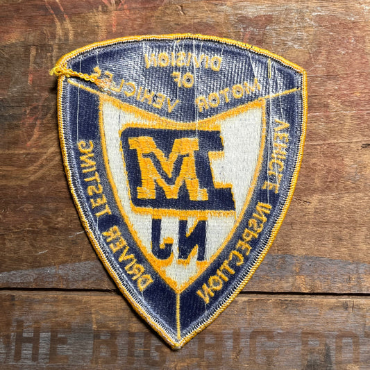 【USA vintage】ワッペン DIVISION OF MOTOR VEHICLES