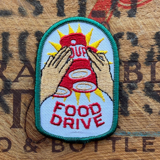 【USA vintage】Girl Scout Food Drive Patch
