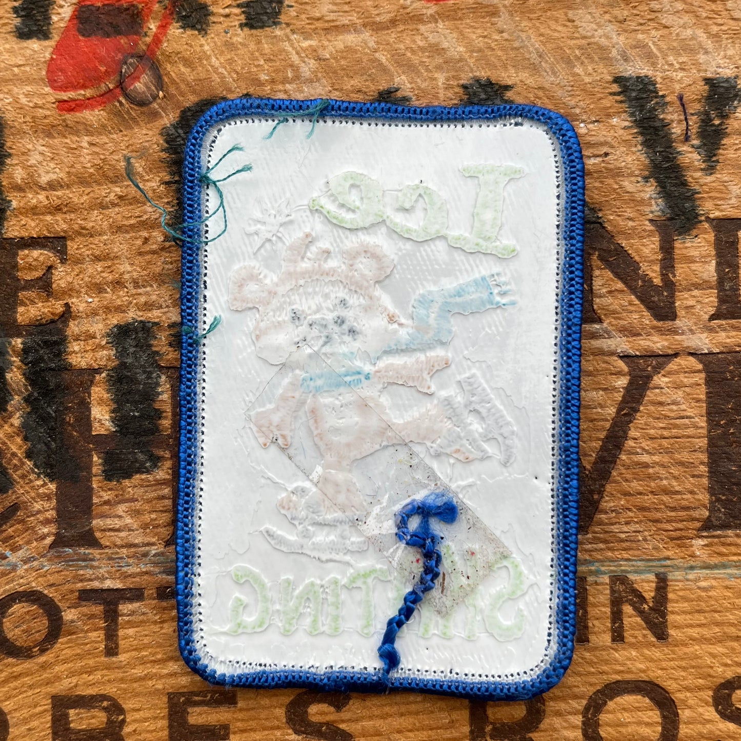【USA vintage】Girl Scout Patch Ice Skating