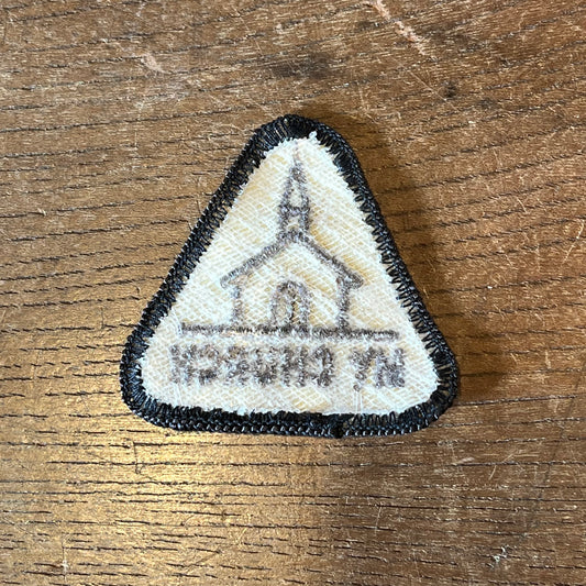 【USA vintage】MY CHURCH ワッペン ガールスカウト