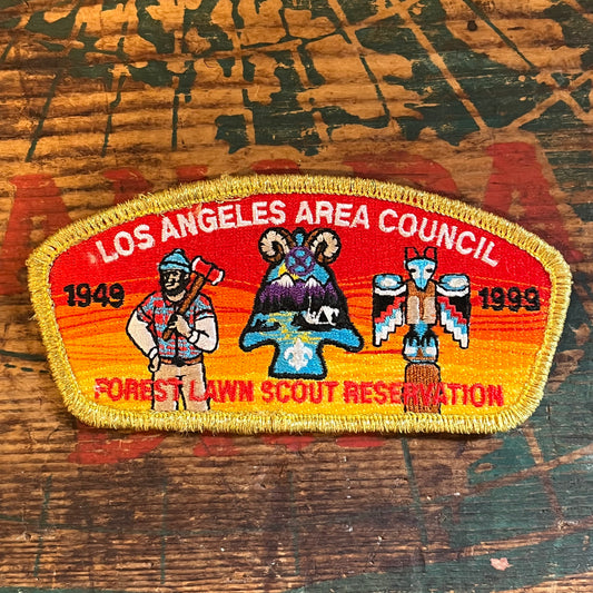 【USA vintage】ワッペン LOS ANGELES AREA COUNCIL