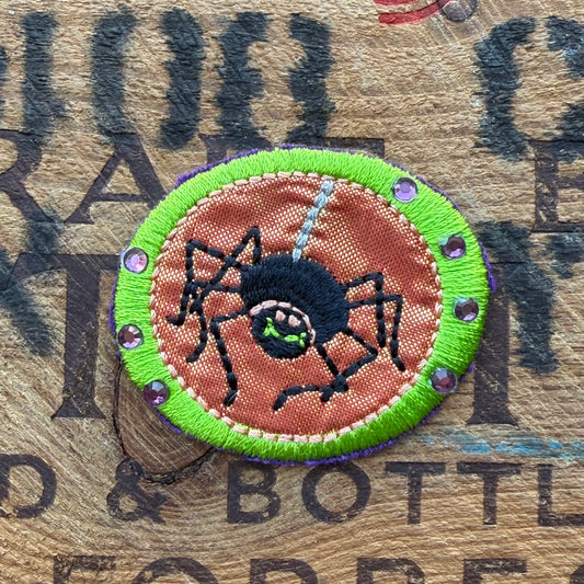 【USA vintage】Halloween Spider Patch
