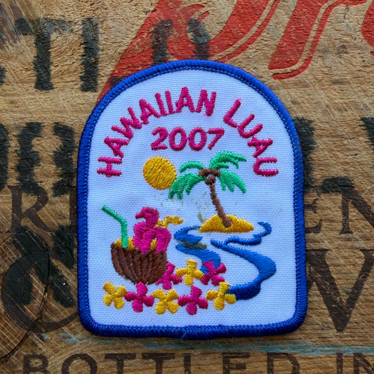 【USA vintage】HAWAIIAN LUAU 2007 Patch
