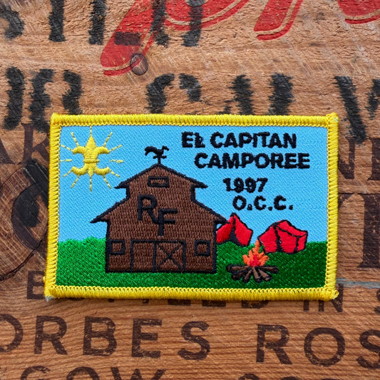 【USA vintage】Boy Scout EL CAPTAIN CAMPOREE Patch