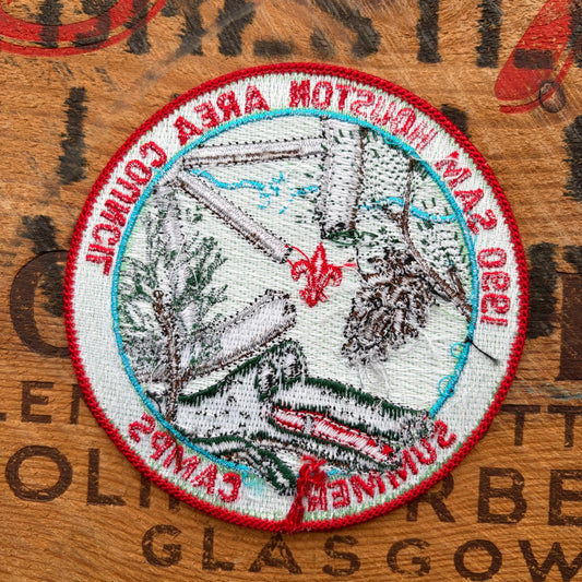 【USA vintage】Boy Scout Patch Sam Houston Area Council