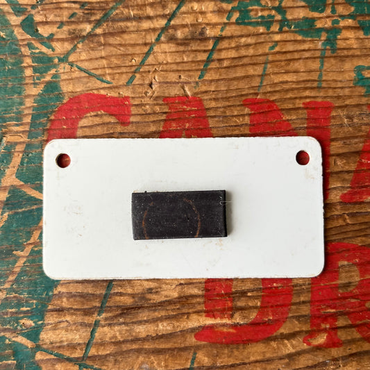 【1980’s USA vintage】Nameplate magnet ANN