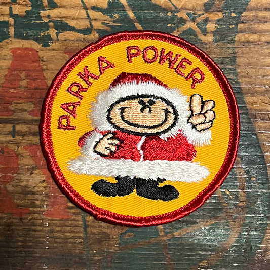 【USA vintage】ワッペン PARKA POWER