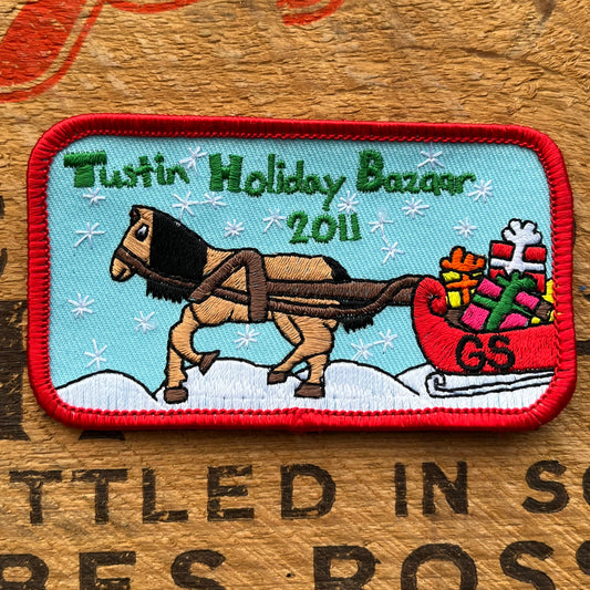 【USA vintage】Girl Scout Patch Tustin Holiday Bazaar