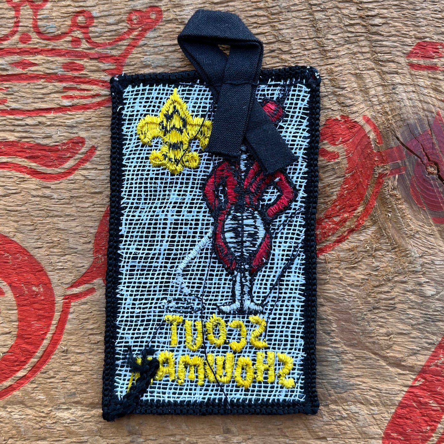 【USA vintage】Boy Scout Patch SCOUT SHOWMAN