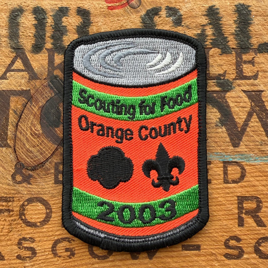 【USA vintage】Boy Scout Orange Country 03 Patch