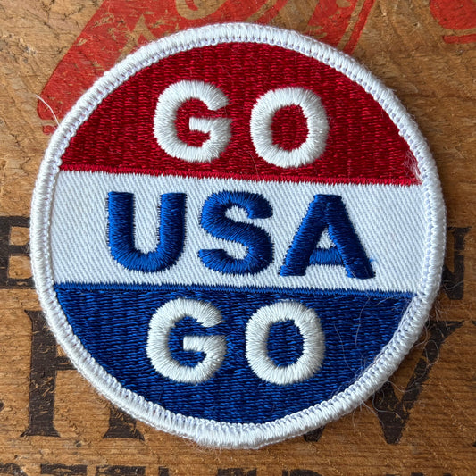 【USA vintage】GO USA GO Patch