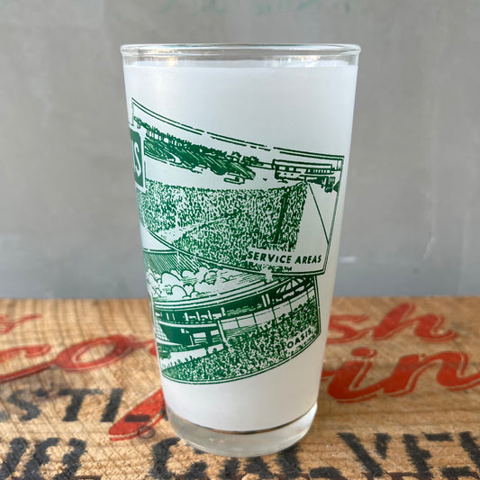 【USA vintage】Illinois Tollway Glass