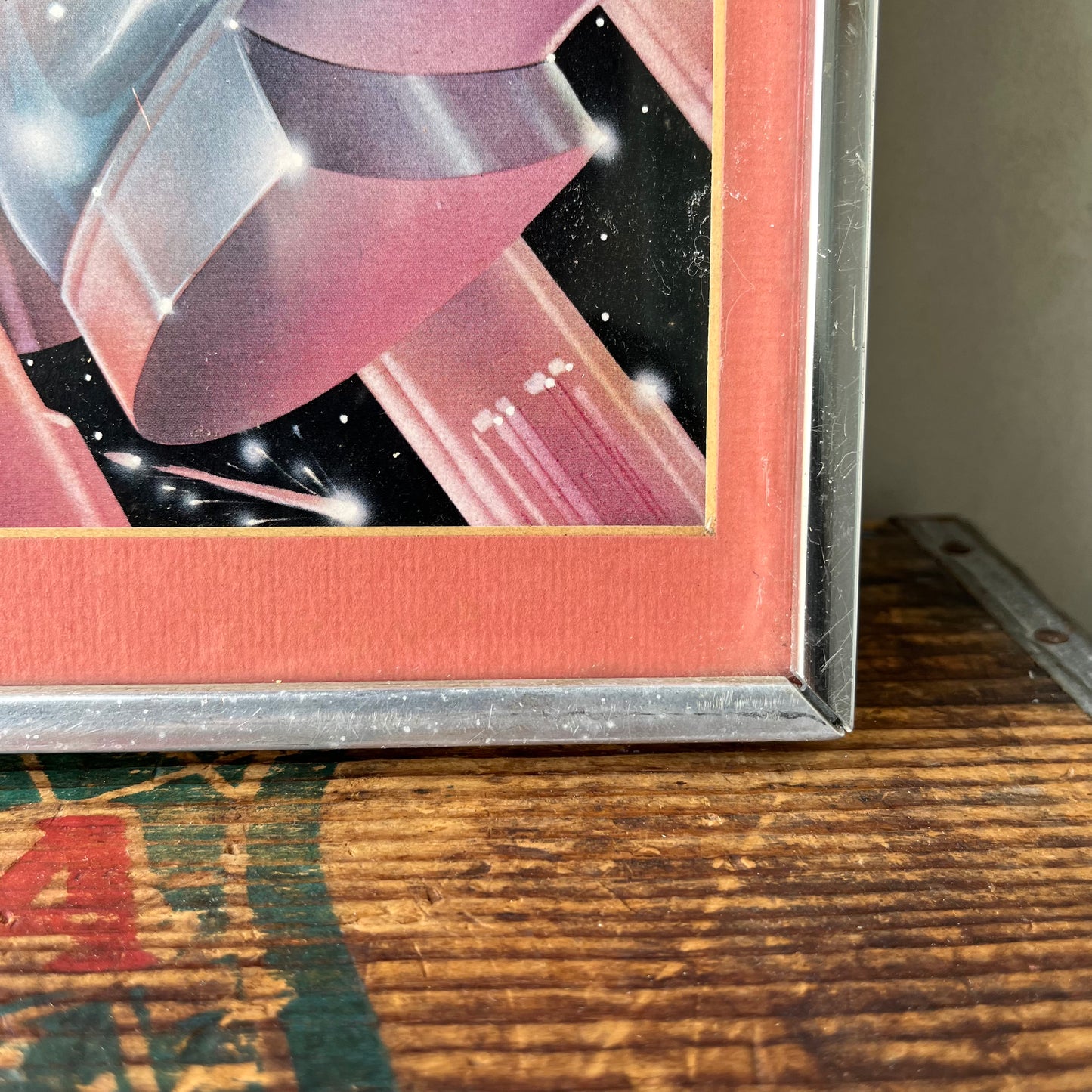【USA vintage】Rod Stewart “Atlantic Crossing” Art Deco