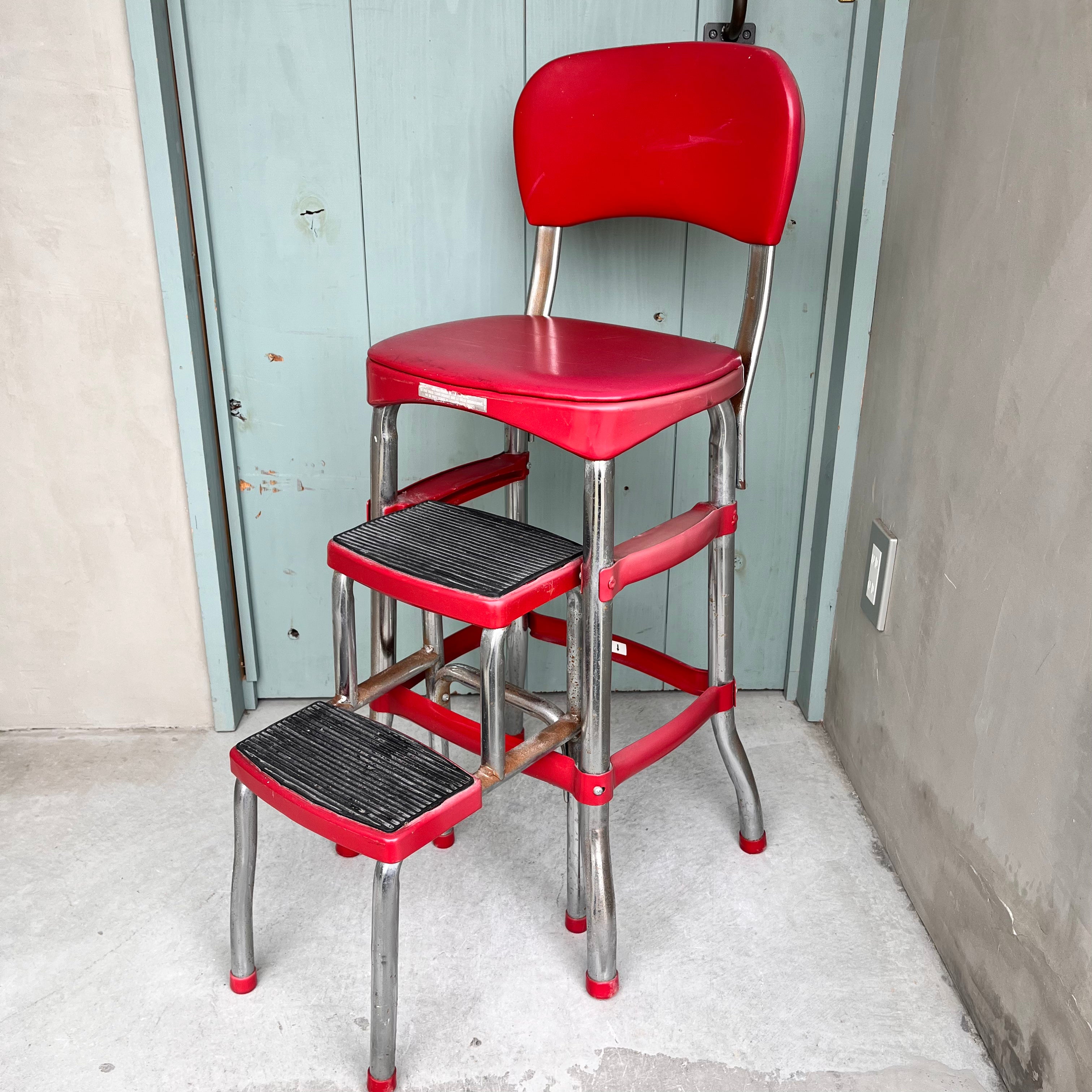 【USA vintage】COSCO Step up chair