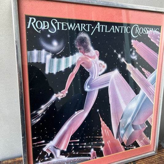 【USA vintage】Rod Stewart “Atlantic Crossing” Art Deco