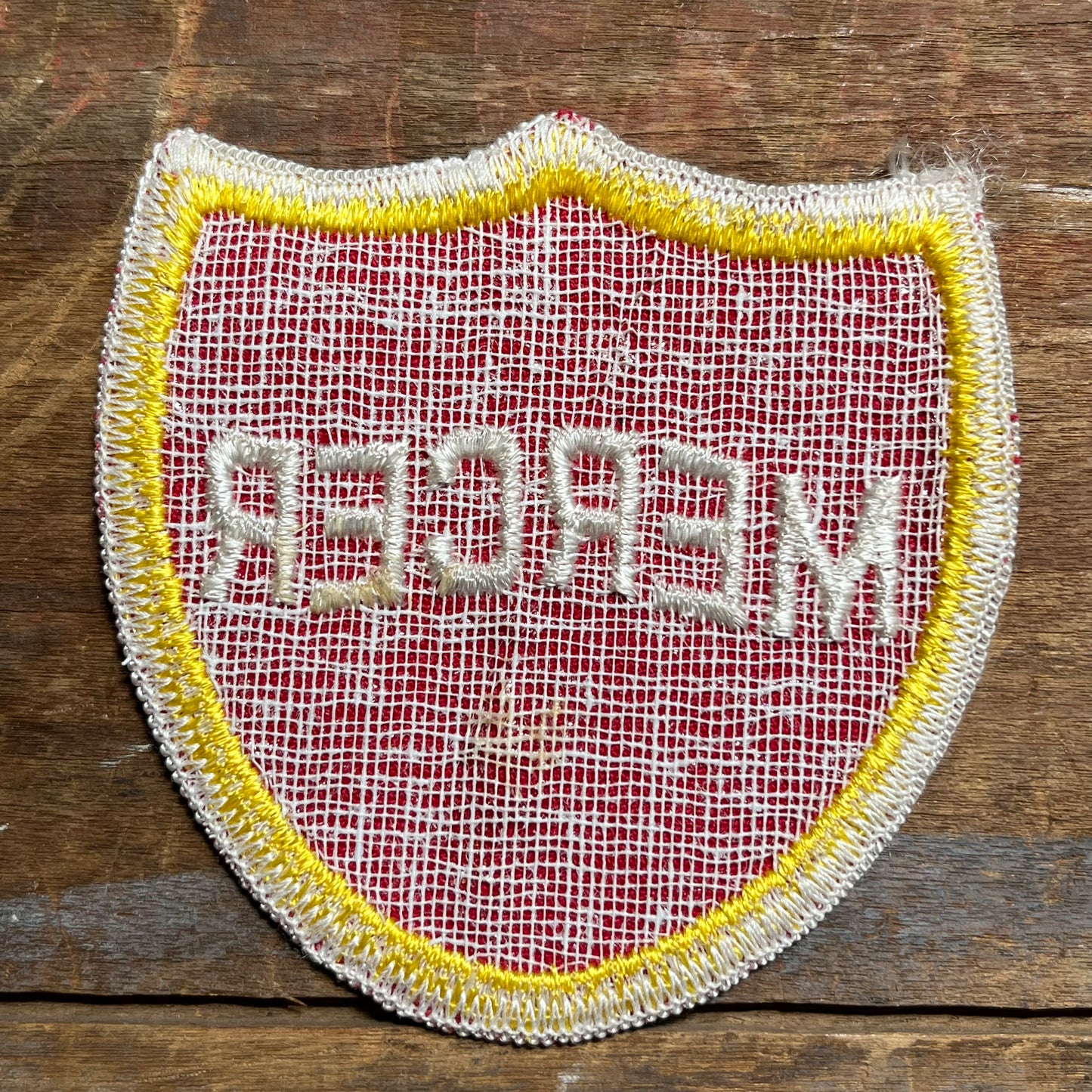 【USA vintage】ワッペン MERCER