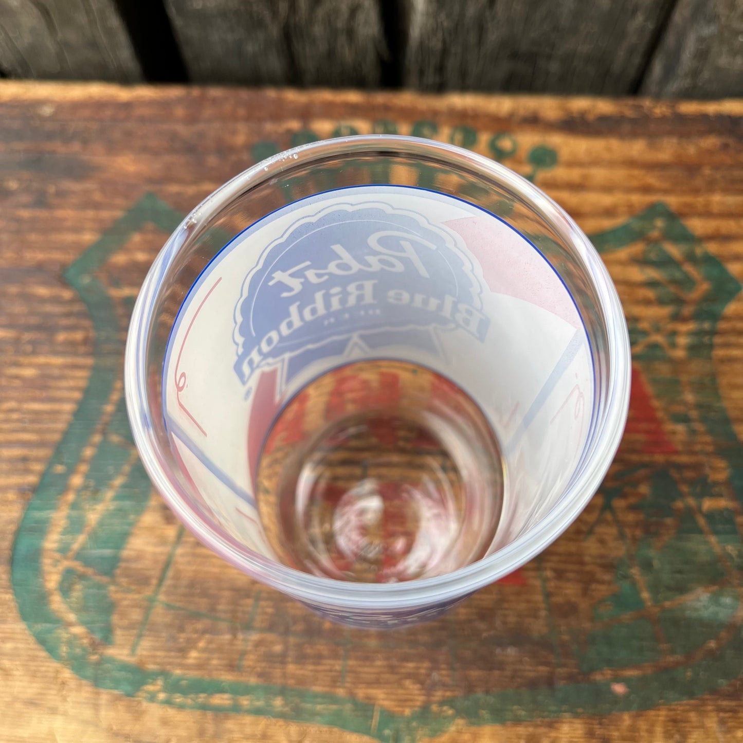 【USA vintage】Pabst Blue Ribbon Glass