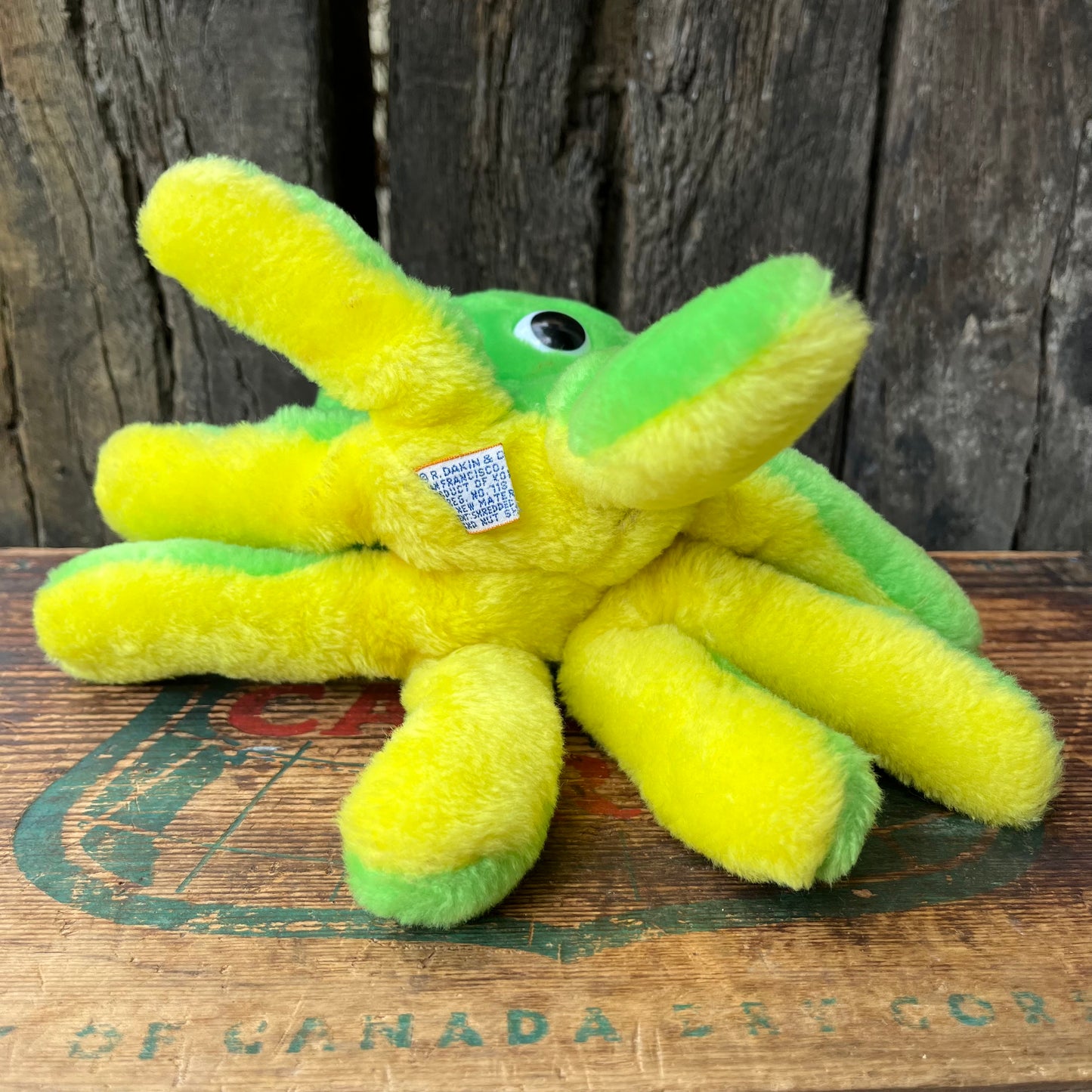 【USA vintage】1975 R.DANKIN & CO. Octopus Plush