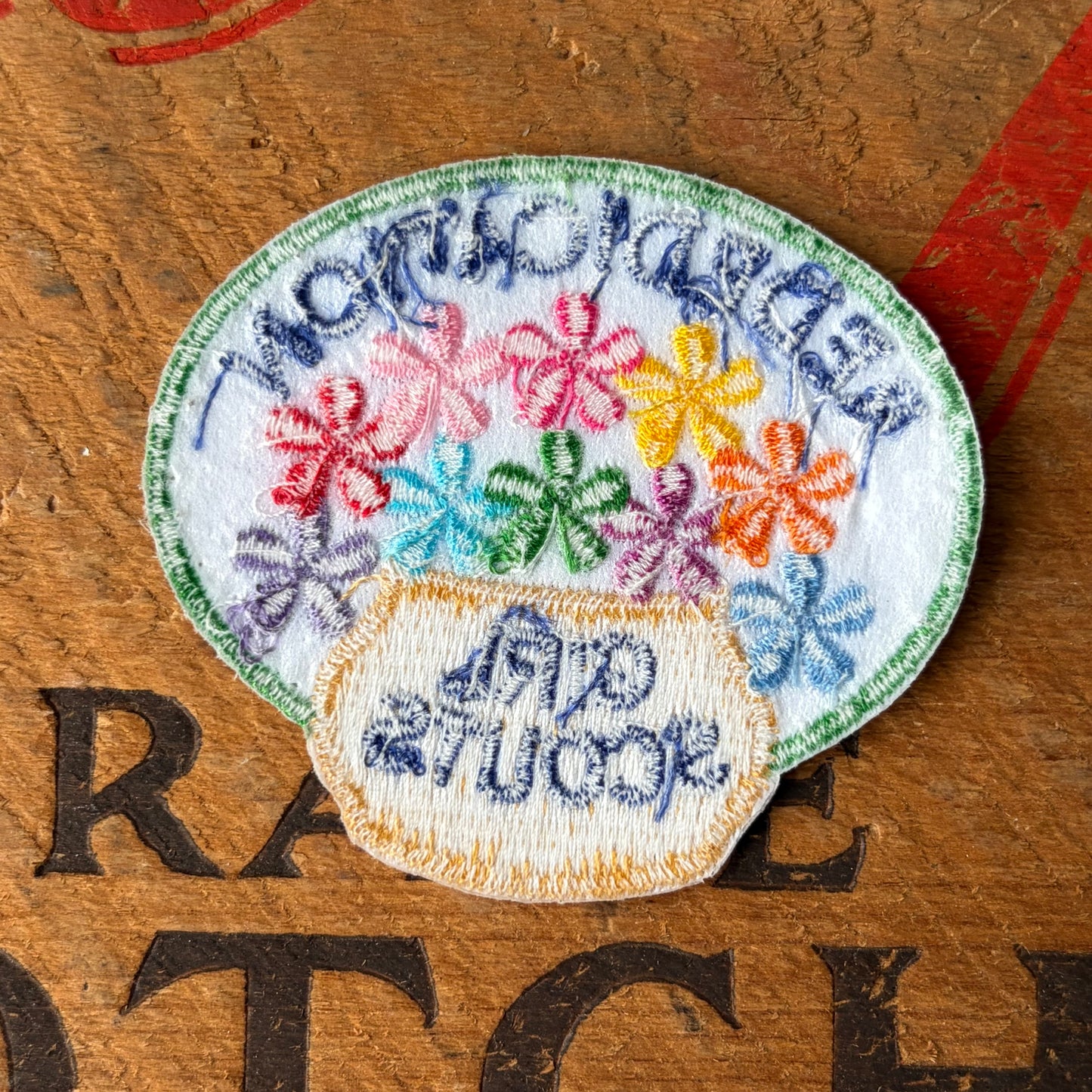 【USA vintage】Girl Scout Patch Rededication