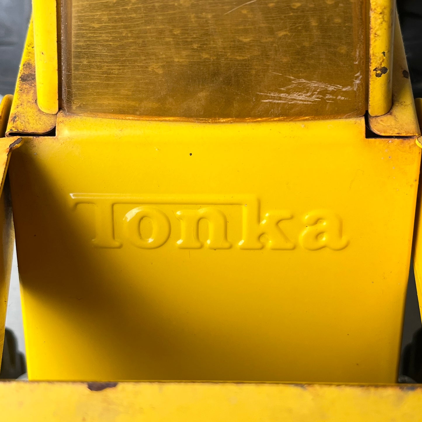 【USA vintage】TONKA Steal Bulldozer