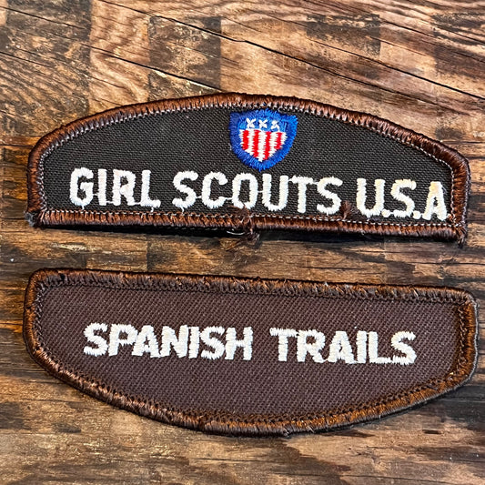 【USA vintage】ワッペン GIRL SCOUTS U.S.A.
