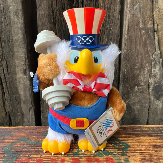 【USA vintage】SAM The Olympic Eagle Plush