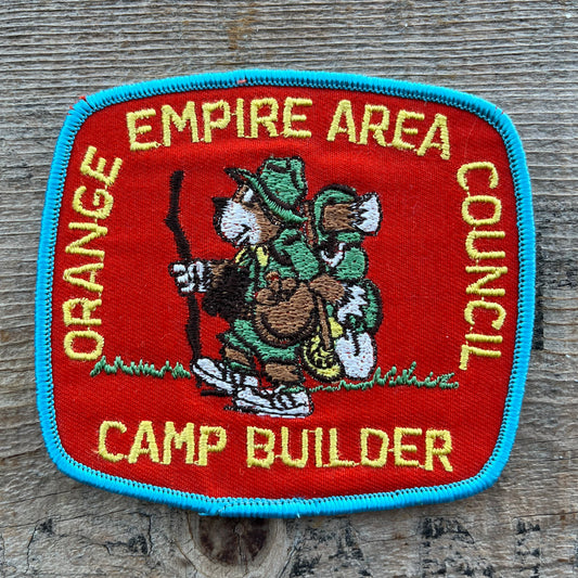【USA vintage】Boy Scout Patch ORANGE EMPIRE AREA COUNCIL
