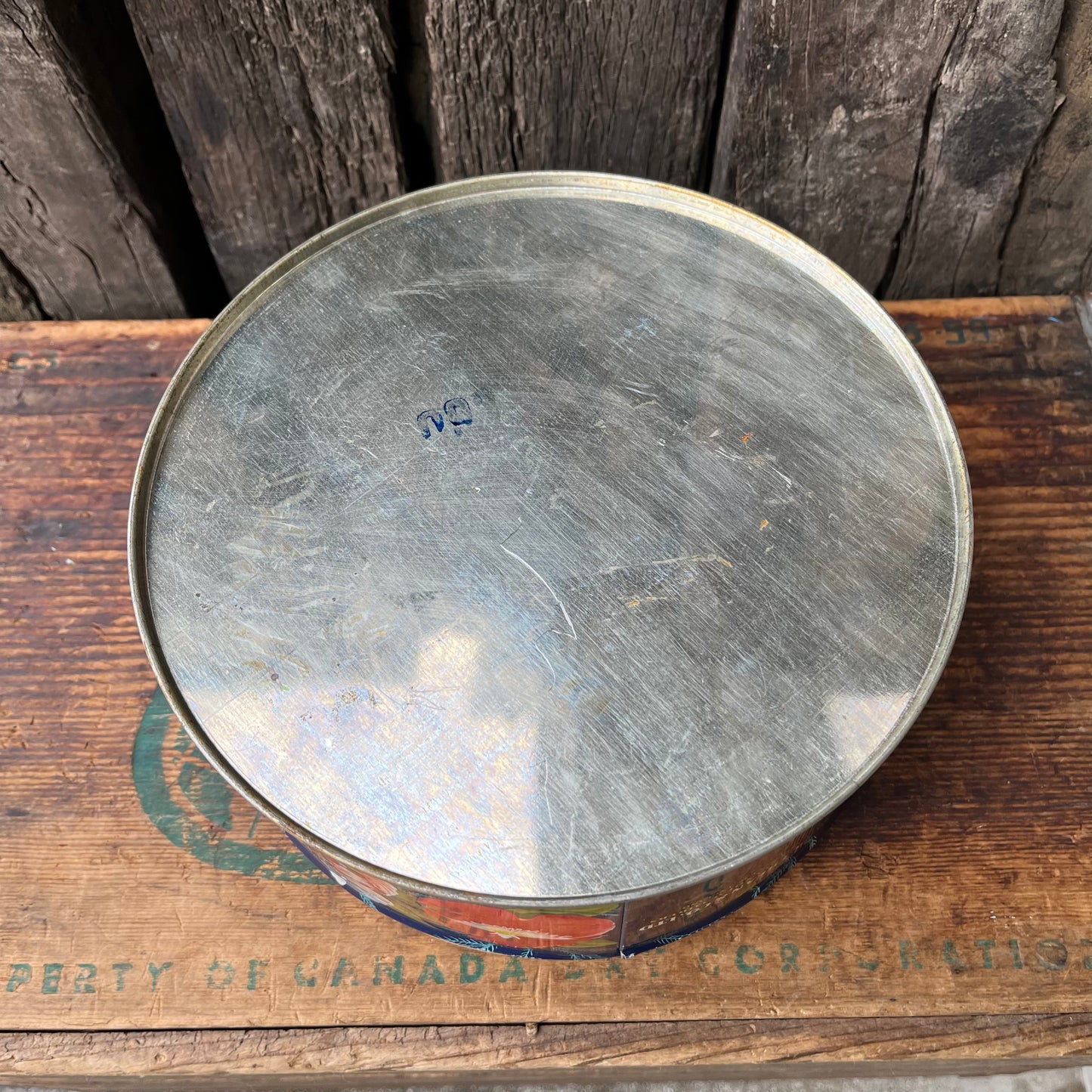 【50s England vintage】PEEK, FREAN & CO., LTD Biscuit Tin