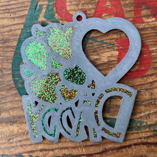 【USA vintage】stained glass DADDY