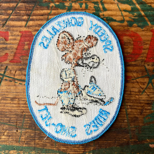 【USA vintage】 ワッペン SPEEDY GONZALES
RIDES SNO-JET ブルー