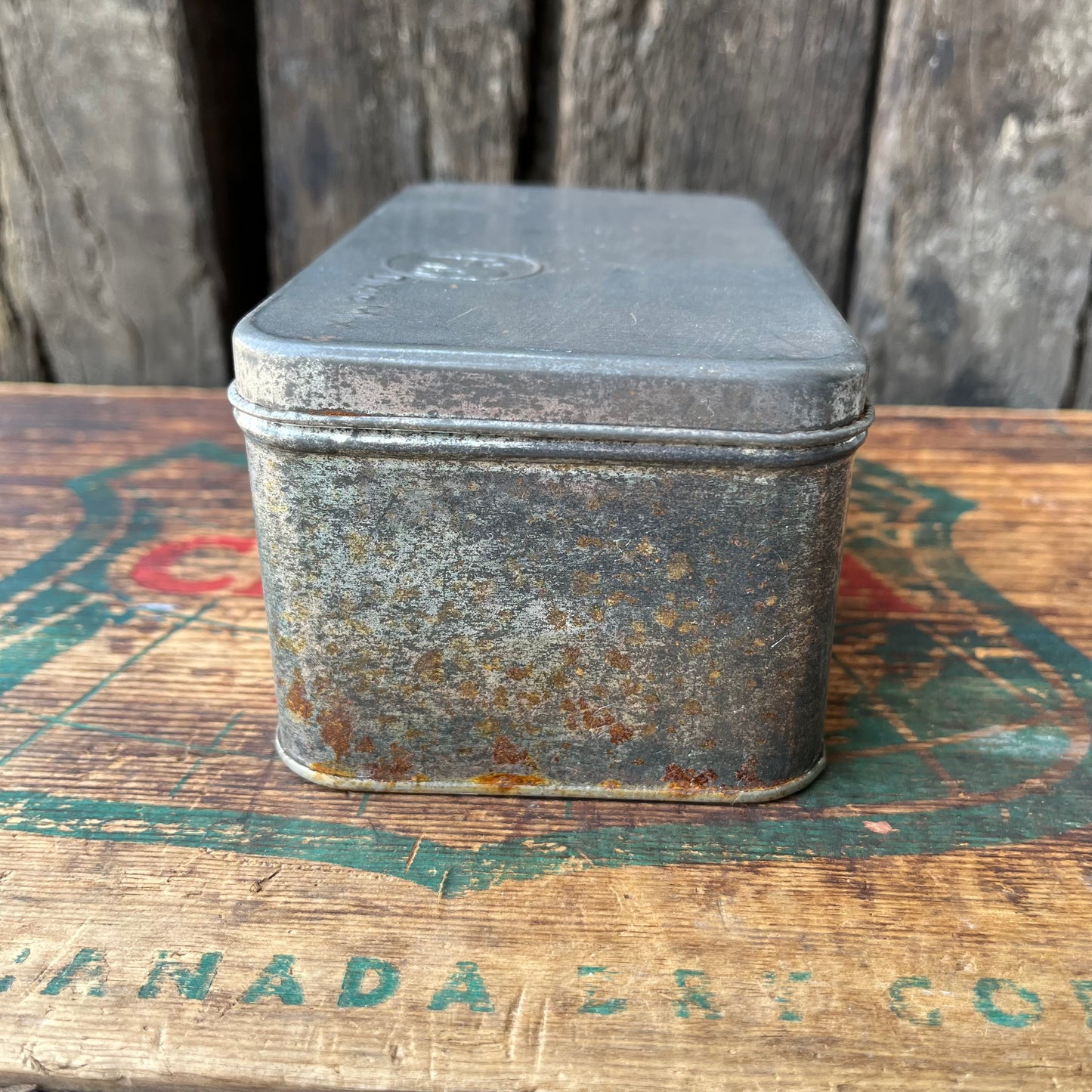 【USA vintage】CANCO DIXIE MIX Tin can