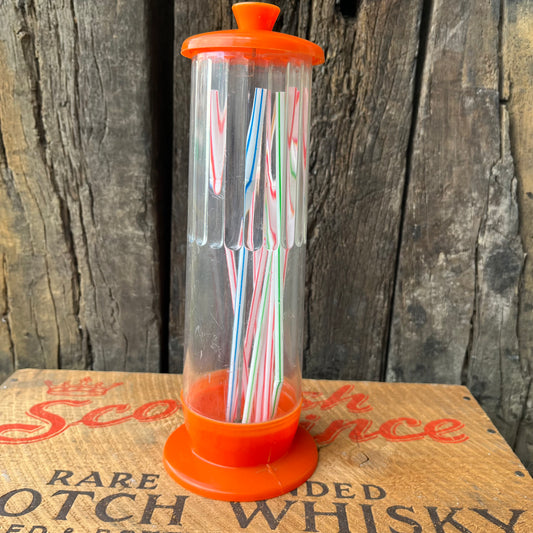 【70s JPN】Capri Straw Dispenser