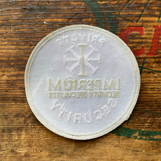 【USA vintage】ワッペン IMPERIUM SECURITY