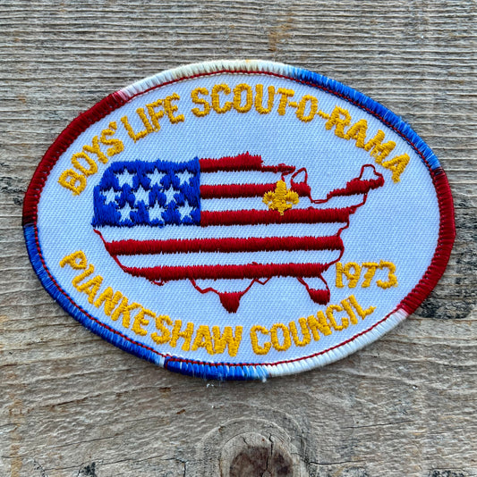 【USA vintage】Boy Scout Patch PLANKEDHAWCOUNCIL