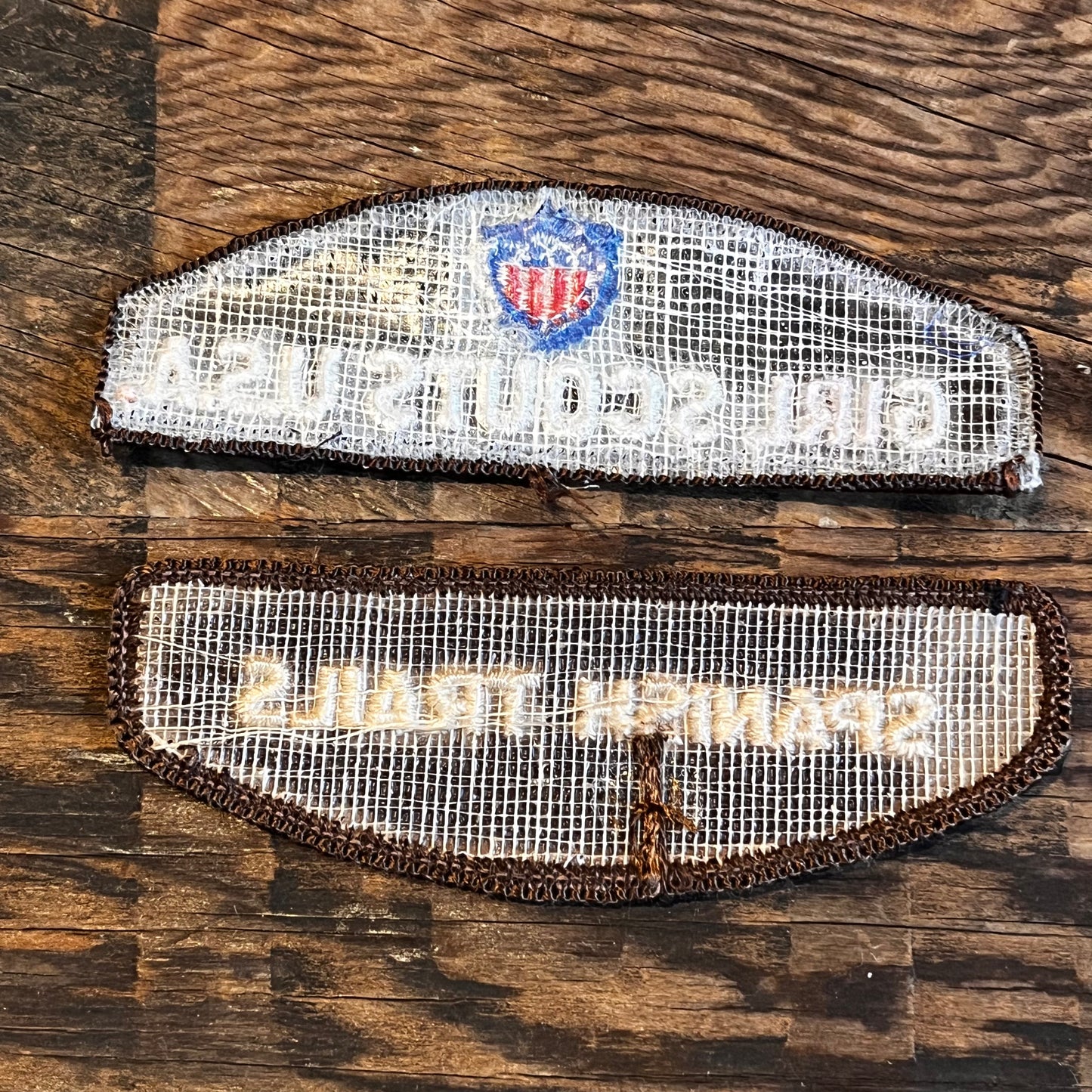 【USA vintage】ワッペン GIRL SCOUTS U.S.A.