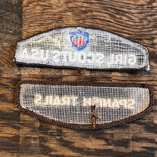 【USA vintage】ワッペン GIRL SCOUTS U.S.A.