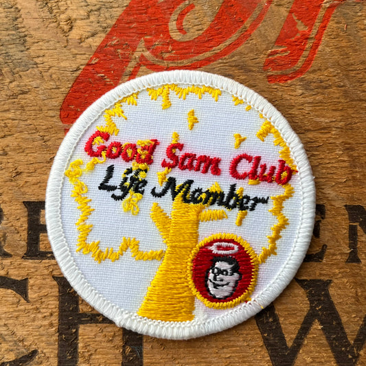 【USA vintage】GOOD SAM CLUB Patch Life Member