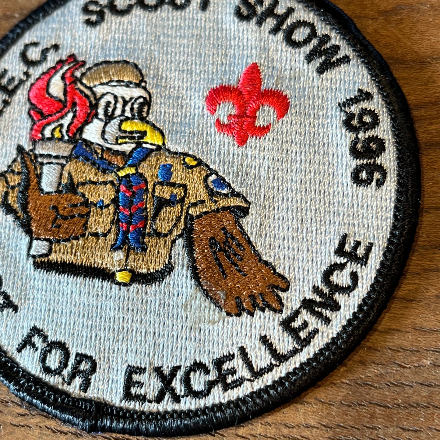 【USA vintage】Boy Scout Patch C.I.E.C. SCOUT SHOW 1996