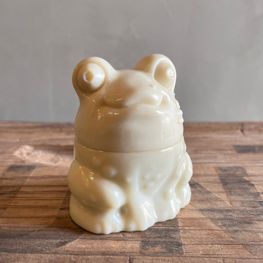 【USA vintage】80s AVON Perfume Bottle Frog