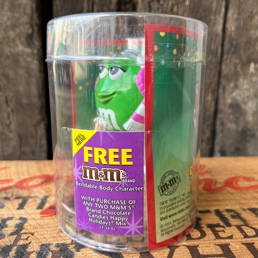 【USA】M&M's bendable body characters GRERN figure