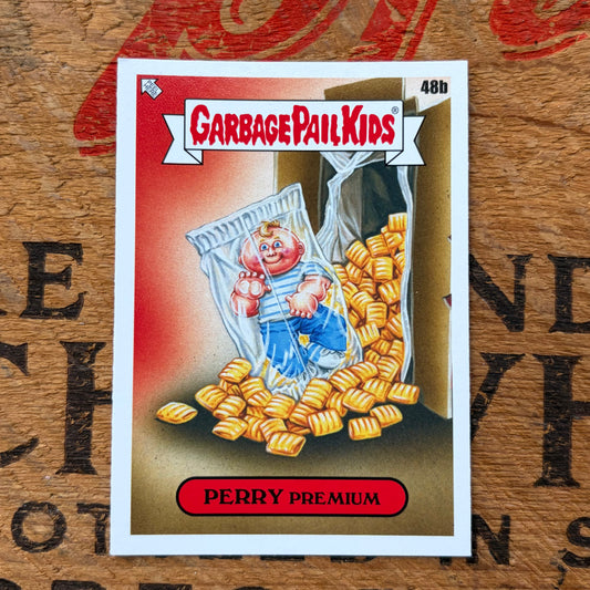 【USA vintage】Garbage Pail Kids PERRY PREMIUM Trading Card Sticker
