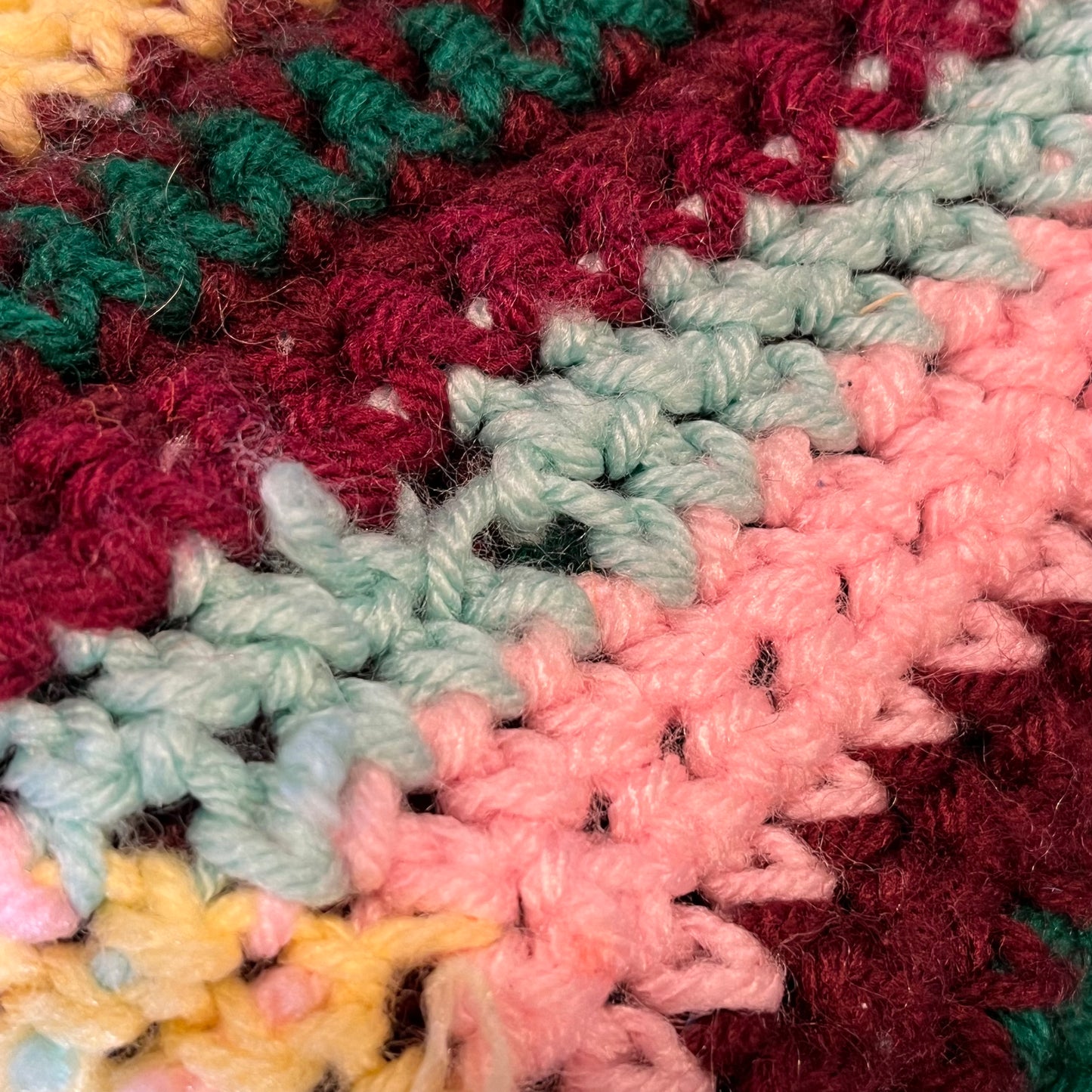 【USA vintage】Granny Blanket Stripe